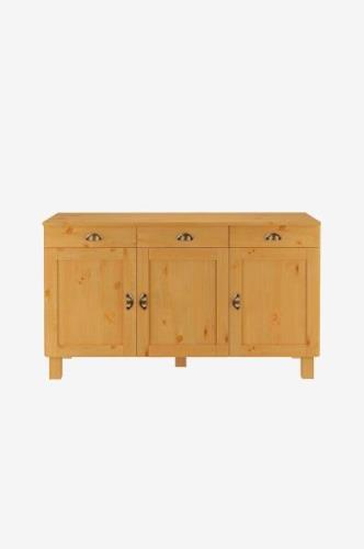 Loft24 - Sideboard Toscana 3 dörrar/3 lådor - Brun - Skänkar & sideboa...