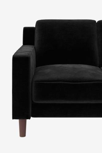 Dorel Home - Soffa 2-sits Brynn Loveseat - Svart - 2-sits soffor - Frå...