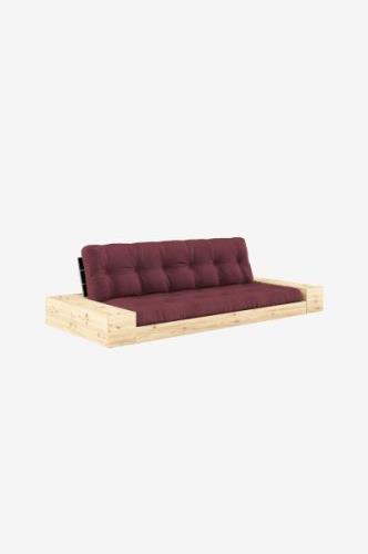 Base Bäddsoffa m. 2 sidolådor Tre sittplatser