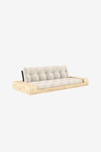 Karup Design - Base Bäddsoffa m. 2 sidolådor Tre sittplatser - Vit - B...