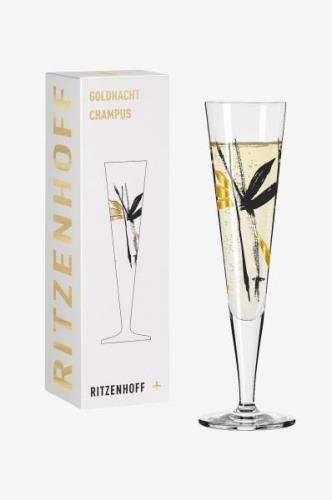 Ritzenhoff - Champagneglas Goldnacht NO:22 - Transparent - Vinglas - F...