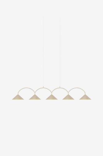 Globen Lighting - Pendel Curve 5 - Beige - Takpendlar - Från Homeroom