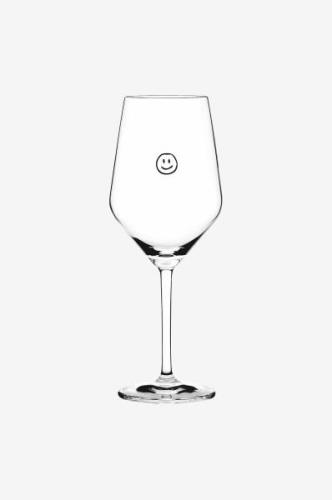 Sand & Soda - Vinglas Smiley - Transparent - Vinglas - Från Homeroom