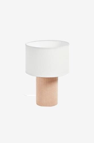 Kave Home - Bordslampa Bianella - Beige - Bordslampor - Från Homeroom