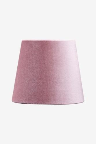 PR Home - Lampskärm Mia Sammet 20 cm - Rosa - Lampskärmar - Från Homer...