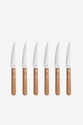 Amefa - Grillkniv 6-p - Natur - Bestick - Från Homeroom