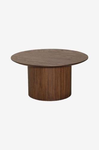 Nordic Furniture Group - Soffbord Scarlett Ø90 ek venner - Brun - Soff...