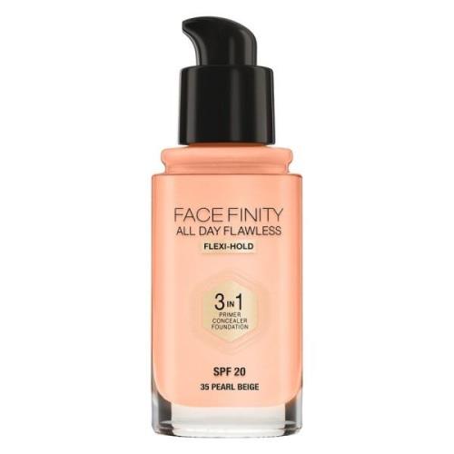 Max Factor Facefinity 3 In 1 Foundation 35 Pearl Beige 30 ml