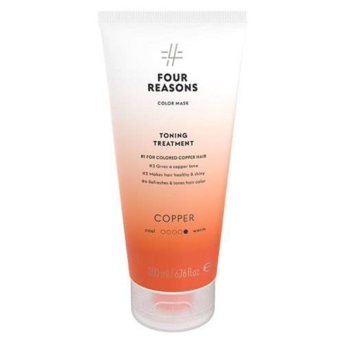 Four Reasons Color Mask Toning Treatment Copper 200 ml
