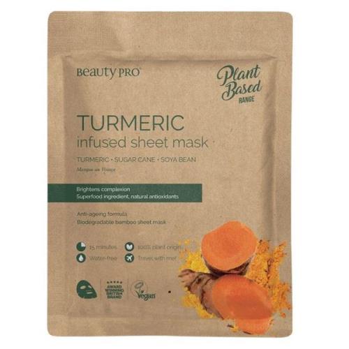 BeautyPro Plant Based Tumeric Infused Sheet Mask 22 ml