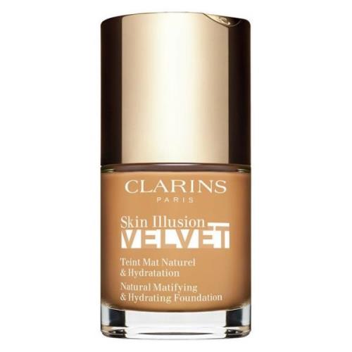 Clarins Skin Illusion Velvet Foundation 114N Cappuccino 30 ml