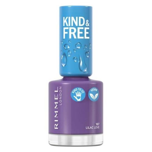 Rimmel London Kind & Free Clean Cosmetics Nail Polish 167 Lilac L