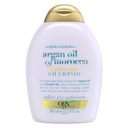 Ogx Moroccan Argan Oil Lightweight Shampoo 385ml