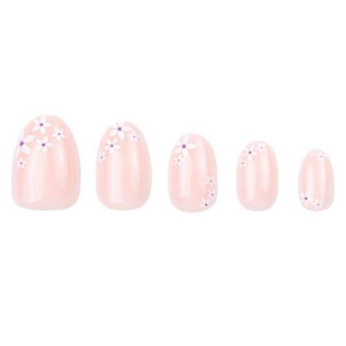 DUFFBEAUTY Reusable Pres-On Manicure Lovely Daisy