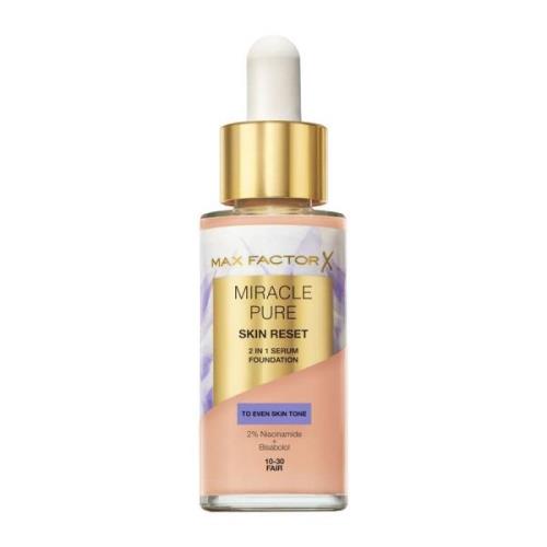 Max Factor Miracle Pure Skin Reset 2-in-1 Serum Foundation Fair 3