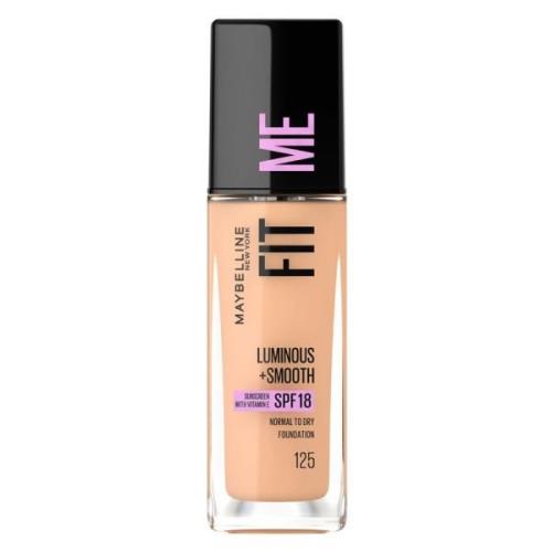 Maybelline New York Fit Me Liquid Foundation Nude Beige 125 30ml