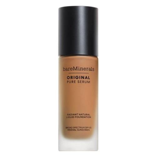 bareMinerals Original Pure Serum Liquid Foundation Medium Deep Wa