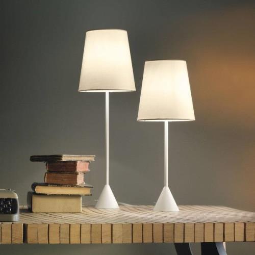 Modo Luce Lucilla bordslampa Ø 17 cm vit/elfenben