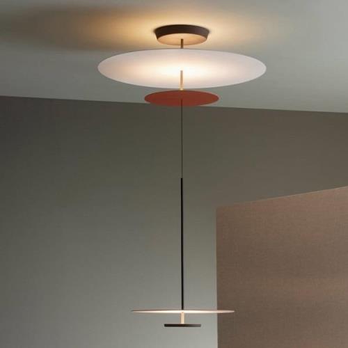 Vibia Flat LED-hänglampa 3 lampor Ø 90 cm