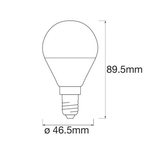 LEDVANCE SMART+ WiFi E14 5 W droppe RGBW