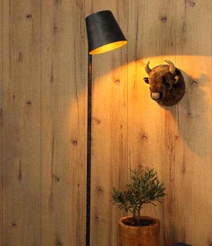 Eco-Light Golvlampa Colt, 1 lampa frostgrå