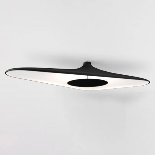 Luceplan Soleil Noir LED-taklampa, svart