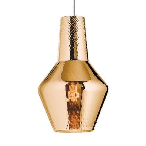 AILATI Pendellampa Romeo 130 cm gammalt guld metallic