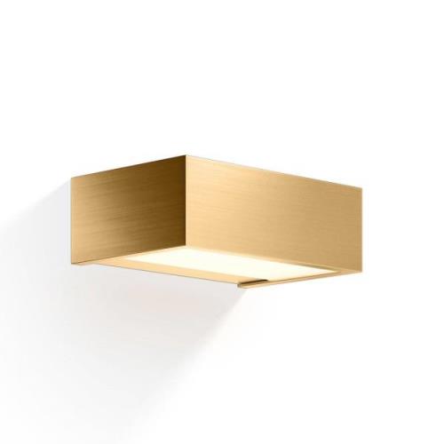 Decor Walther Box LED-vägglampa guld 2 700 K 15 cm