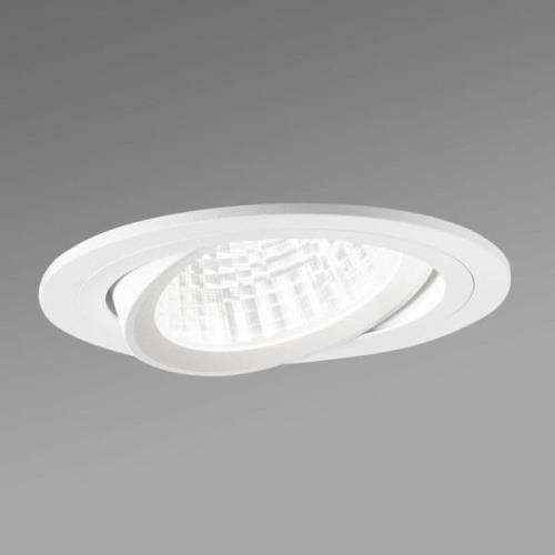 Egger Licht LED-inbyggnadsspot Varo, 2 x 20° svängbar