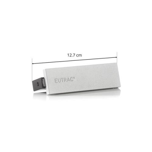 Eutrac 3-fas centermatare, silver