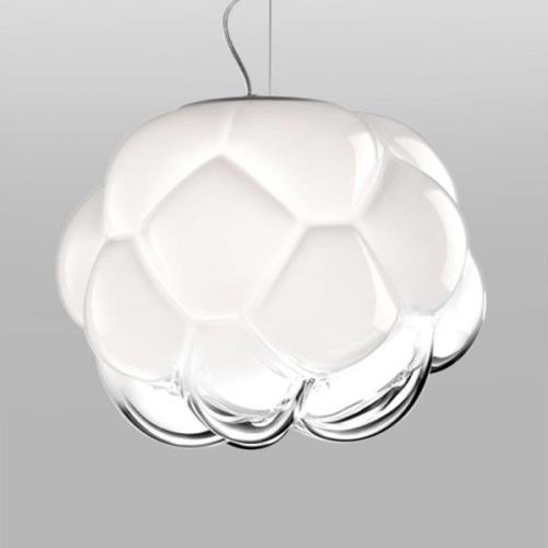 Fabbian Molnformad LED-hänglampa Cloudy, 40 cm