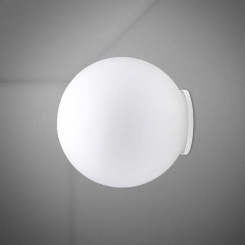 Fabbian Lumi Sfera glas-vägglampa, Ø 35 cm