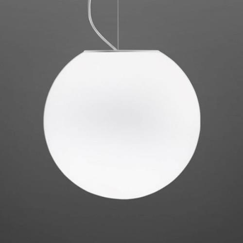 Fabbian Lumi Sfera glas-hänglampa, Ø 35 cm