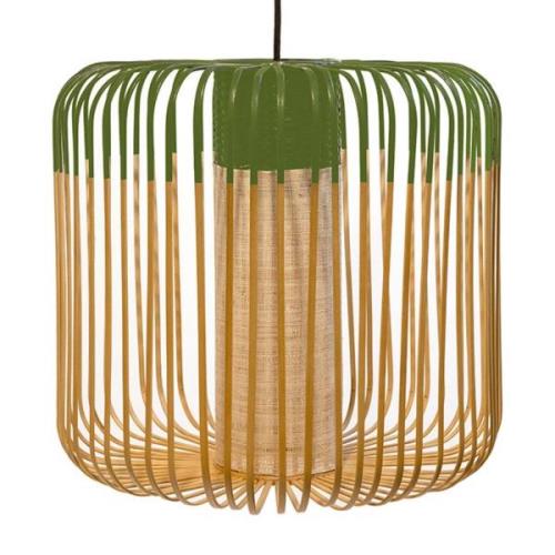 Forestier Bamboo Light M pendellampa 45 cm grön