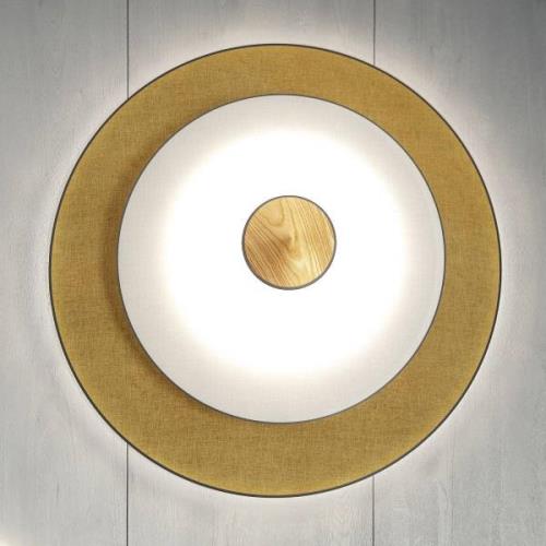 Forestier Cymbal S LED-vägglampa, brons