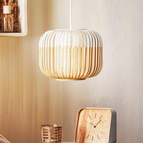 Forestier Bamboo Light XS pendellampa 27 cm vit