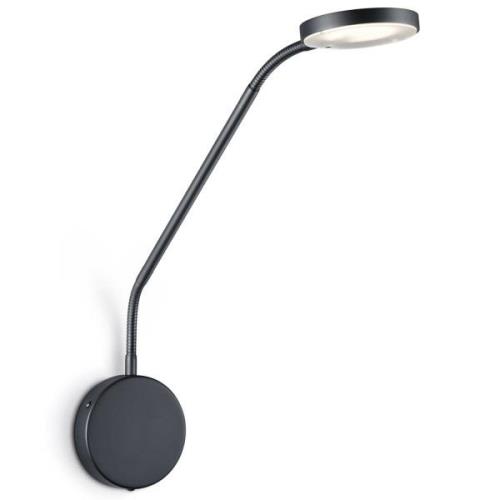 Knapstein Geststyrbar LED-vägglampa Kronos