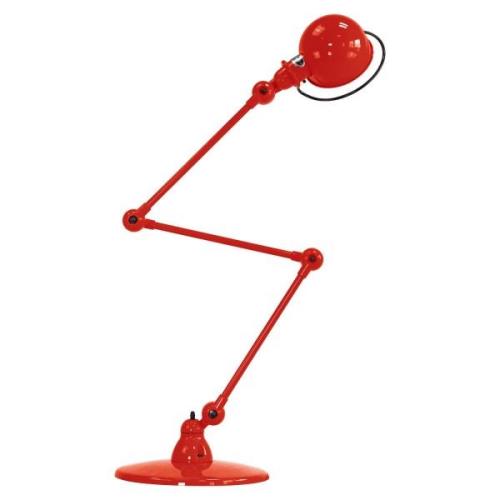 Jieldé Loft D9403 golvlampa med ledad arm, röd