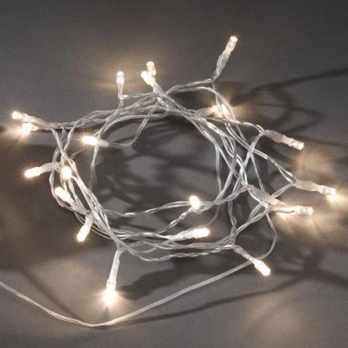 Konstsmide Christmas LED-ljusslinga utomhusbruk med ljussensor IP44 vv