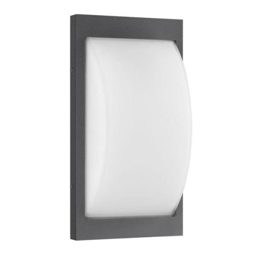 LCD Sensor-utomhusvägglampa 069SEN E27 grafit