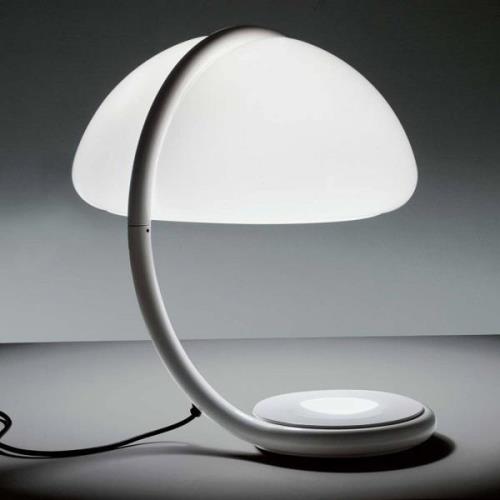 Martinelli Luce Serpente - bordslampa, vit