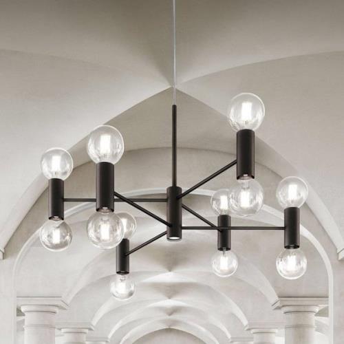 Modo Luce Chandelier hänglampa 107cm svart