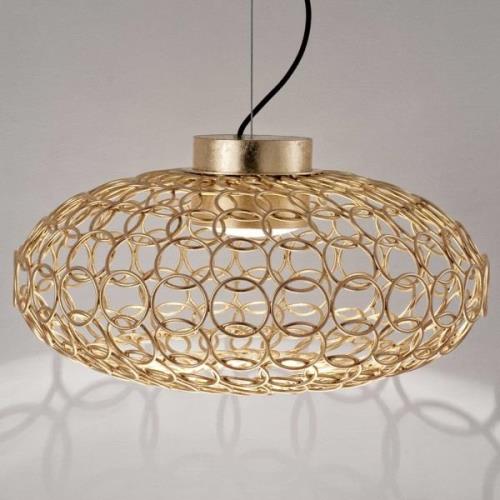 Terzani G.R.A. - oval designad taklampa, guld