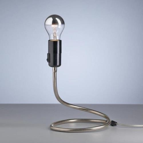 TECNOLUMEN Lightworm bordslampa, förnicklad