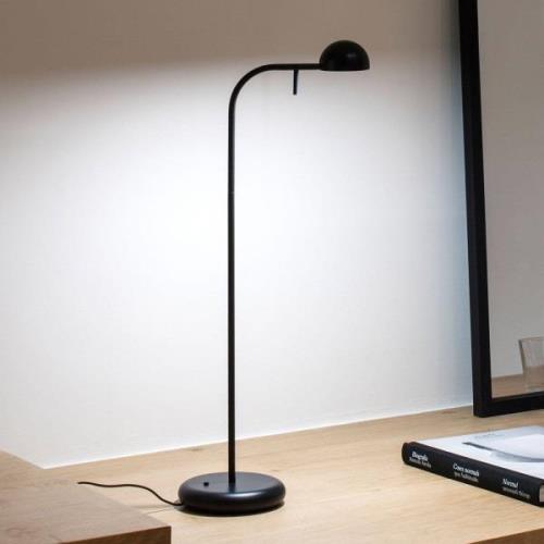 Vibia Pin 1650 LED-bordslampa, längd 23 cm, svart