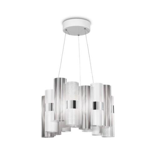 Slamp La Lollo M LED-pendellampa, vit