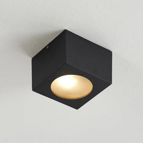 Arcchio Nieva downlight, G9, kantig, svart