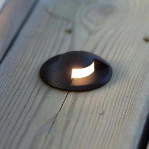 Markslöjd Garden 24 LED stegljus Trappljus svart 0,8W