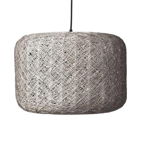 Dyberg Larsen pendellampa Spin L, grå, Ø 45 cm