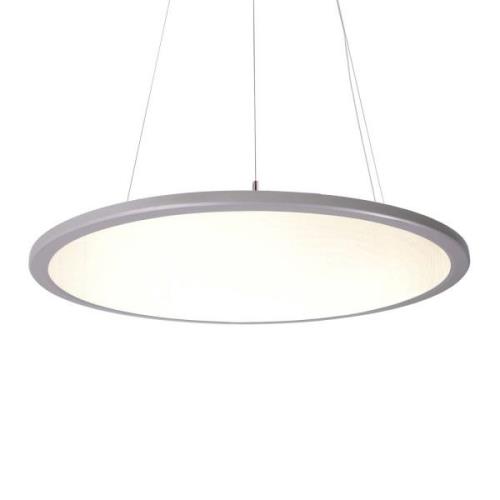 Deko-Light LED-pendellampa 3420 rund, 3 000 K aluminium